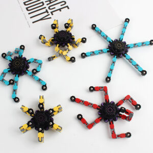 Alternative view of Mechanical Fingertip Spinner (Red Colors)