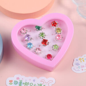 Sparkling Diamond Rings (12 Pieces)