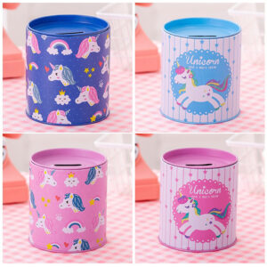 Alternative view of Metal Coin Bank (Unicorn) (Assorted Designs)