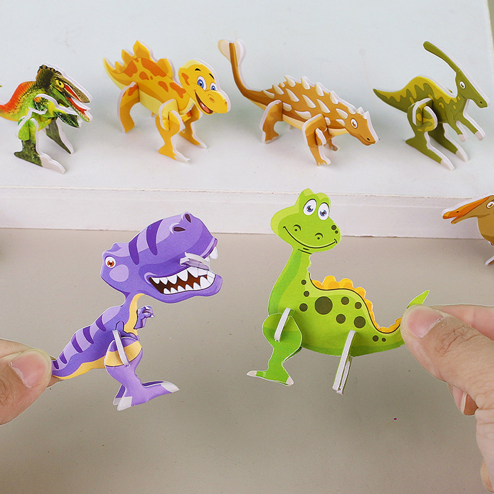DIY 3D Dinosaur (10 Pieces) (Assorted Designs) - Image 4