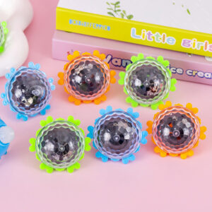 Alternative view of Lighted Friction Spinning Tops (Assorted Colors)