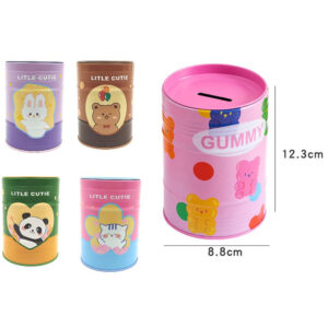 Alternative view of Metal Coin Bank (Little Cutie) (Assorted Designs)