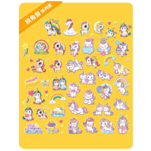 Alternative view of Stickers (Cool Unicorn)