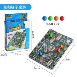 Alternative view of Mini 3D Snake & Ladders