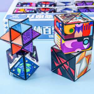 Alternative view of 3D Magic Cube (Assorted Designs)