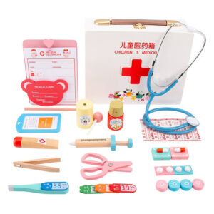 Wooden Children Medic Kit
