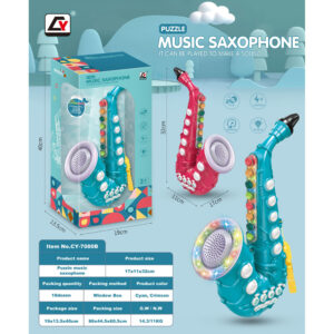Music Saxophone (Assorted Colors)