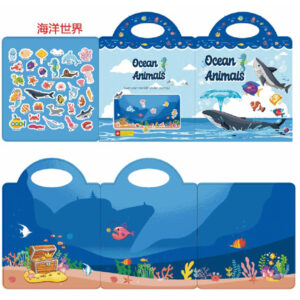 Alternative view of Reusable Stickers (Ocean Animals)