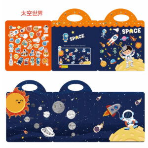 Alternative view of Reusable Stickers (Space)