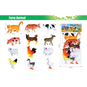 Plastic Figurines Farm Set (Large)