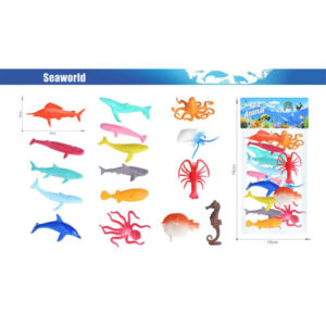 Plastic Figurines Marine Animal Set (Small)