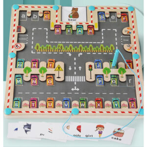 Alphabets Parking Lot Maze