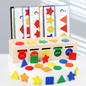 Alternative view of Color & Shapes Sorting Box