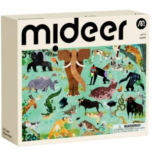 MD Lets Learn African Animals (126 Pieces)