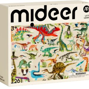 MD Lets Learn Dino Land (126 Pieces)