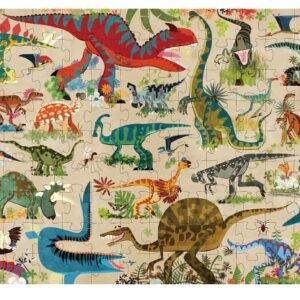 Alternative view of MD Lets Learn Dino Land (126 Pieces)