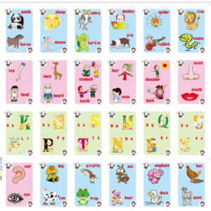 Alternative view of Early Learning Alphabet Cards