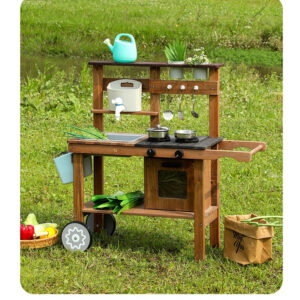 Alternative view of Wooden Kitchen Set (Outdoor Theme)