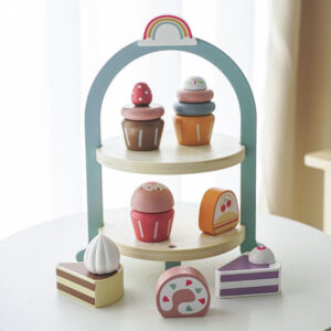 Alternative view of Wooden Dessert Set