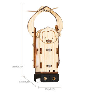 Alternative view of DIY Rope Climbing Robot Kit