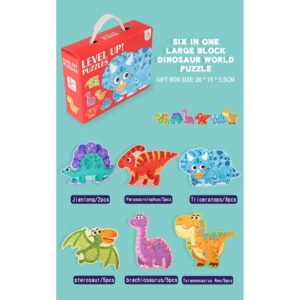 Level Up Puzzle (Dinosaurs)