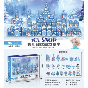 Magic Magnetic Blocks Ice Snow (96 Pieces)