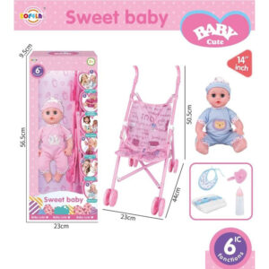 Sweet Baby Pram Set